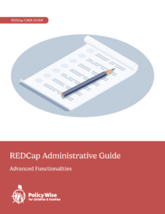 Cover for the REDCap Administrative Guide - Advanced Functionalities