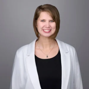 An image of PolicyWise Board Director Aileen Burke.