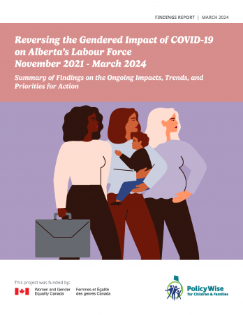 Reversing the Gendered Impact of COVID-19 on Alberta's Labour Force Findings Report cover